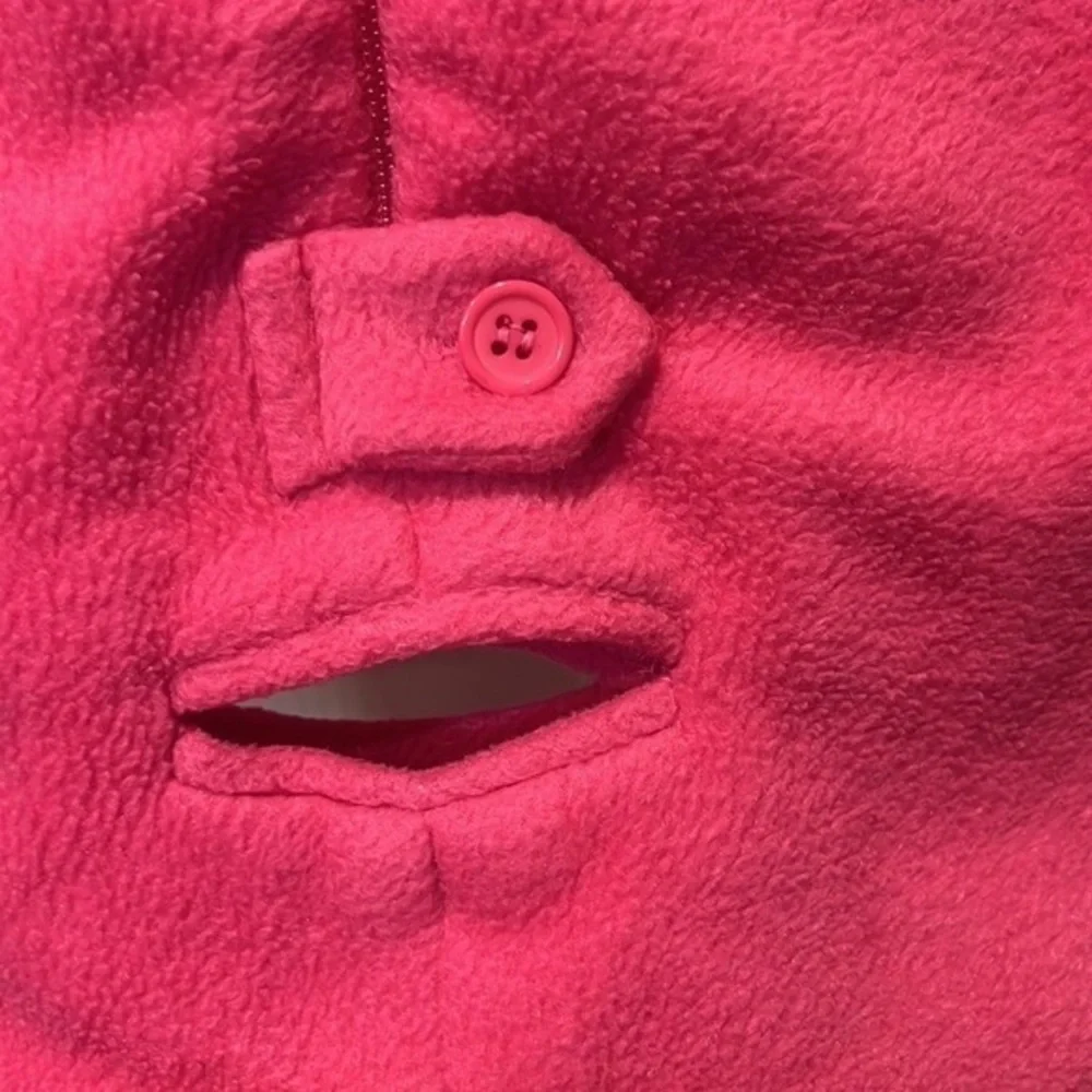 Fleece zip up‎ Big Softie pink Carseat blanket sleeper